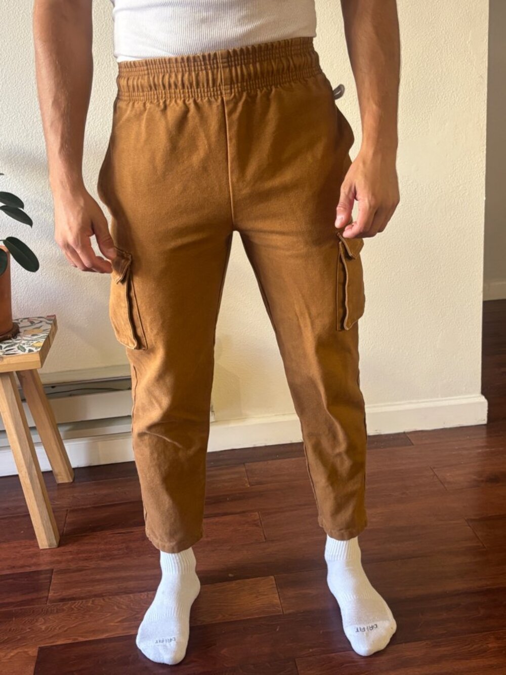 Cookman Chefwear Brown Cargo Pants Men's S